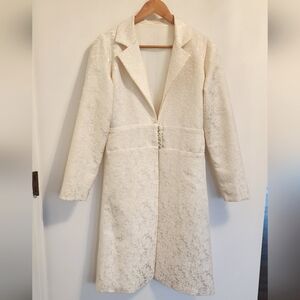 Brazilian Satin Longline Sweater